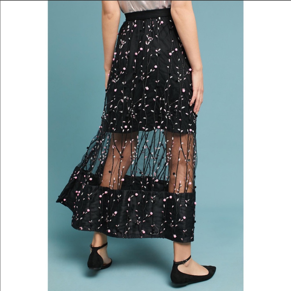 Anthropologie Eva Franco Confetti Maxi Skirt